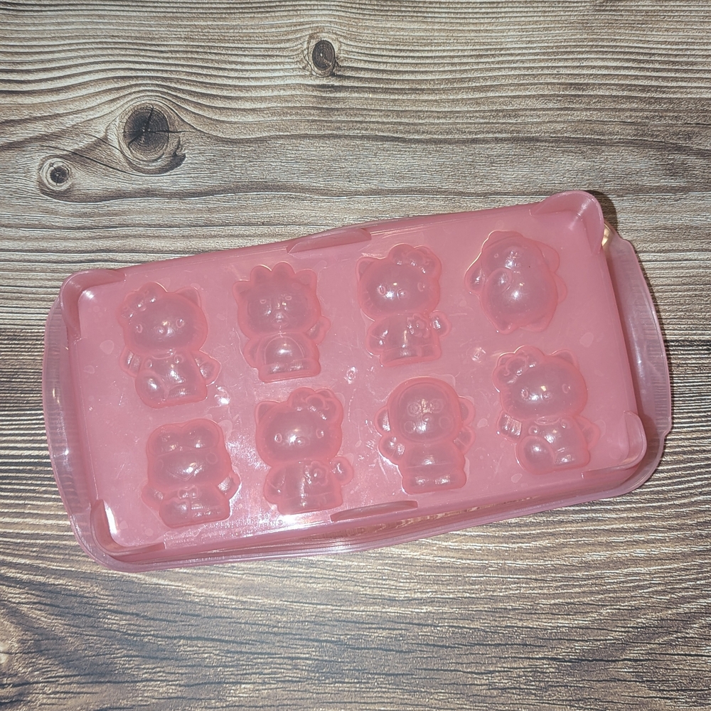 3/$16 Sanrio Hello Kitty Chocolate Mold/ Ice Cube Tray Characters Keroppi